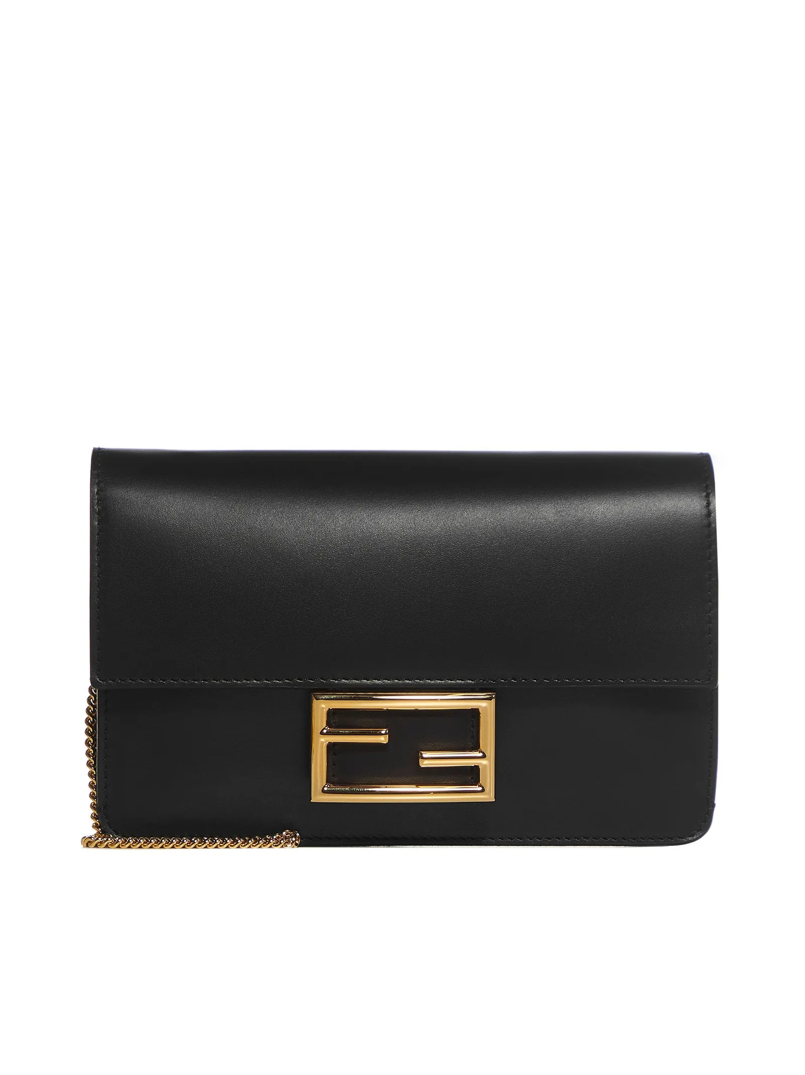 Fendi Baguette Flat Chained Clutch Bag