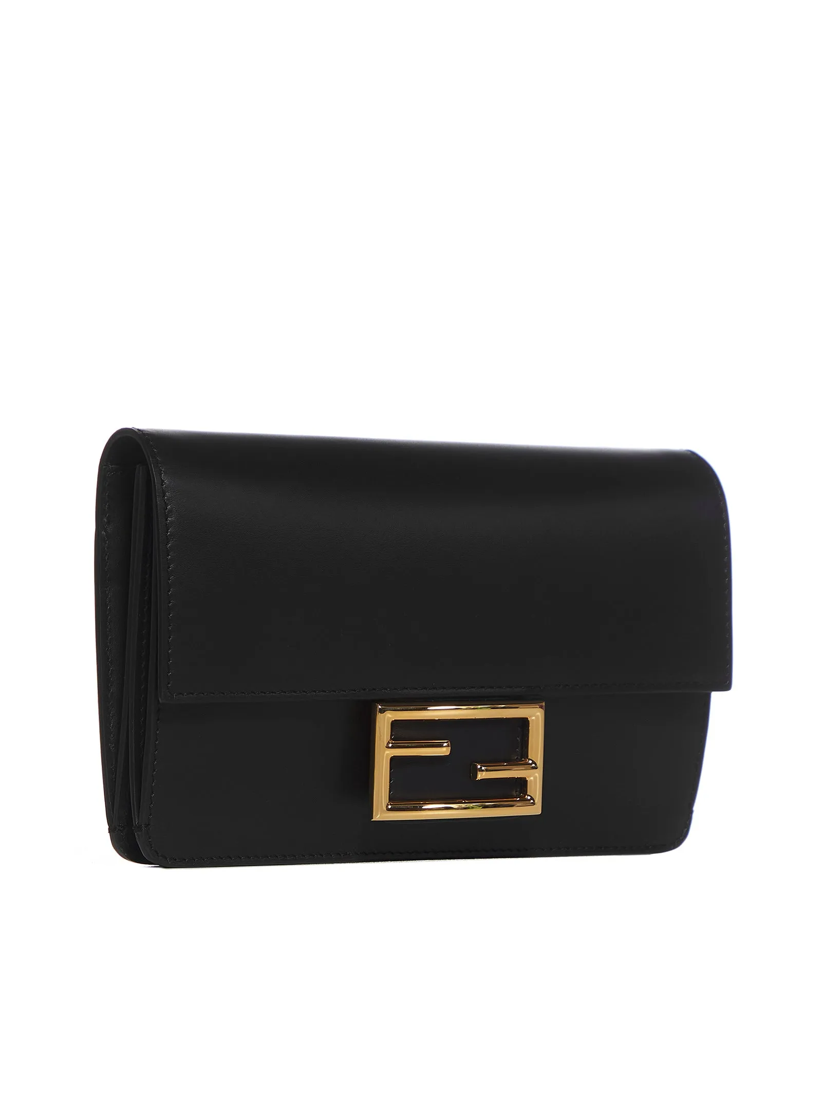 Fendi Baguette Flat Chained Clutch Bag