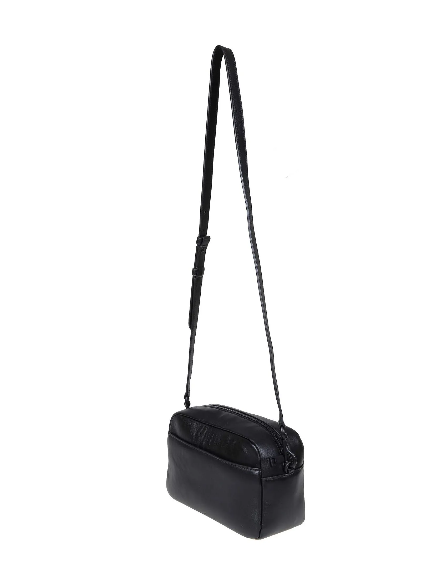 Furla Iris Logo Patch Zip-Up Crossbody Bag