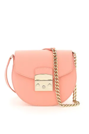 Furla Metropolis Logo Engraved Mini Crossbody Bag