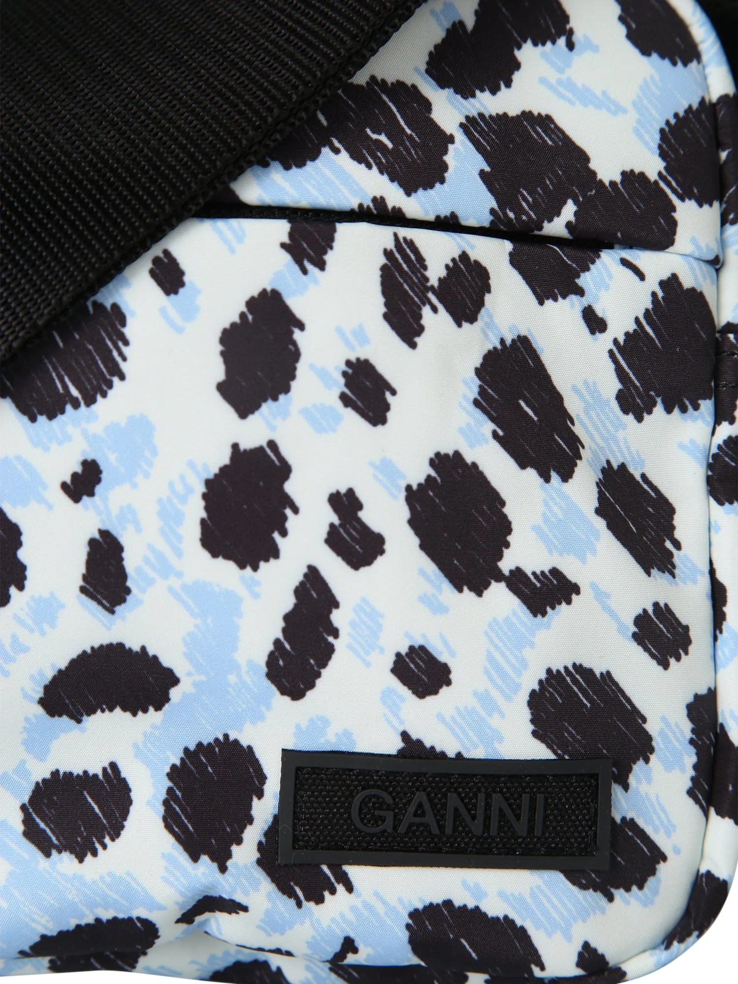 Ganni Logo Patch Festival Crossbody Bag