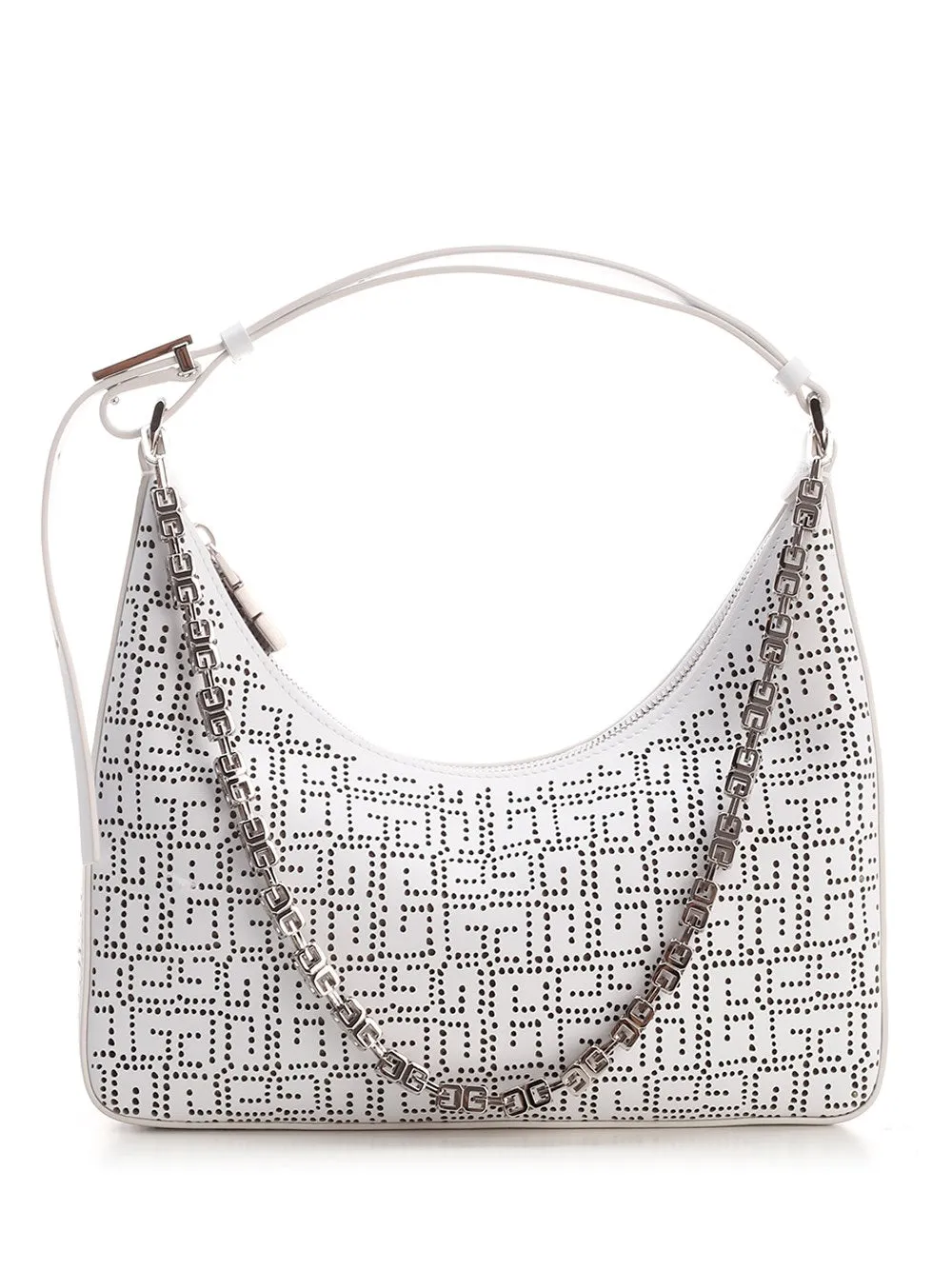 Givenchy4G Chained Moon Cut Small Hobo Bag