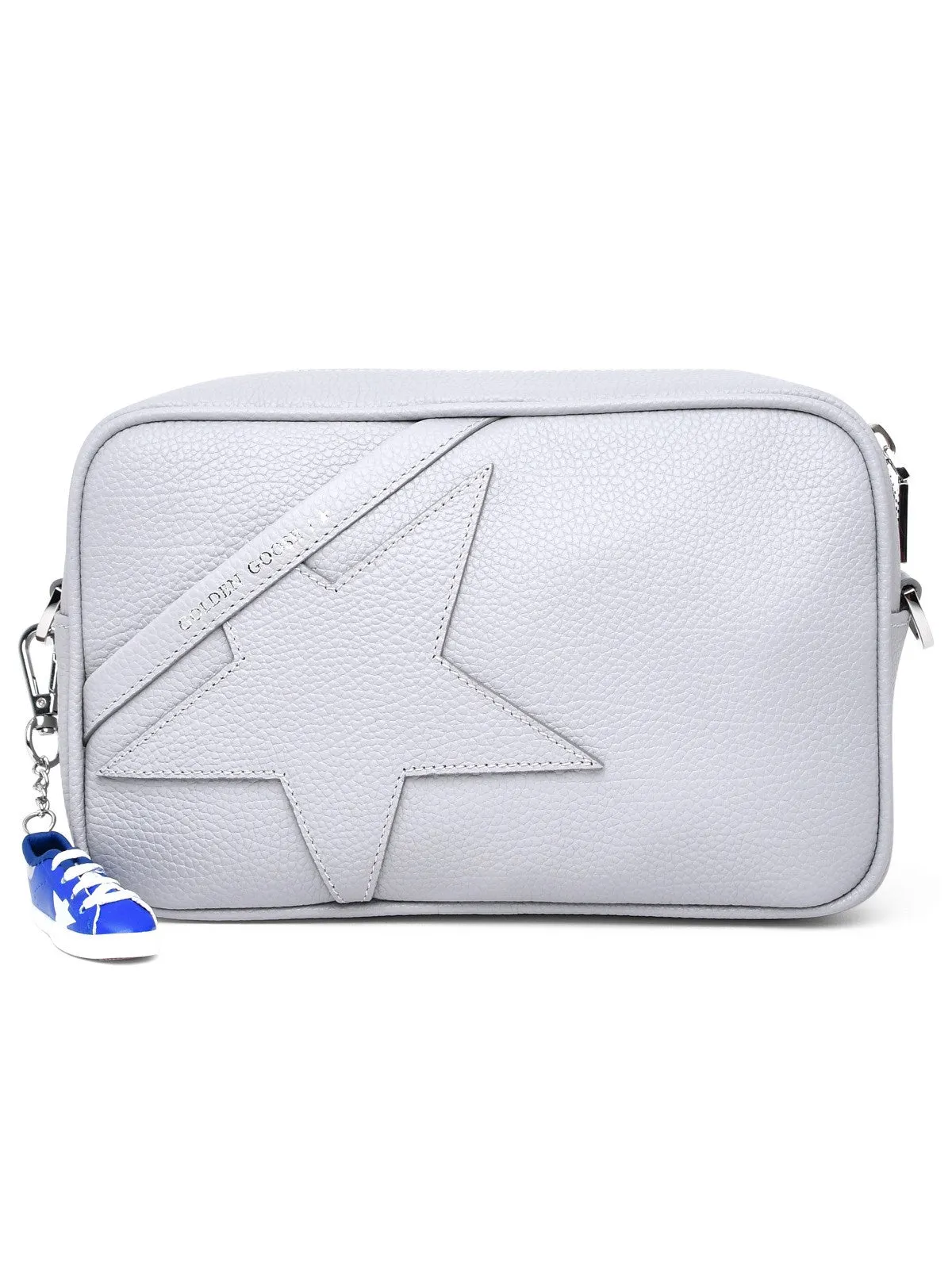 Golden Goose Deluxe Brand Pebbled Star Patch Crossbody Bag
