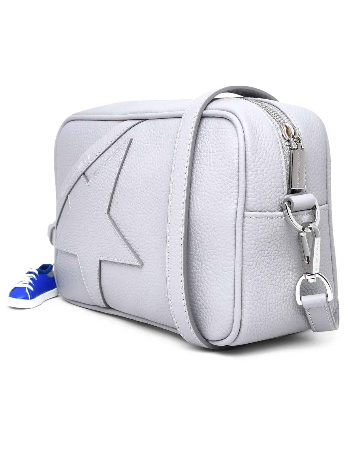 Golden Goose Deluxe Brand Pebbled Star Patch Crossbody Bag