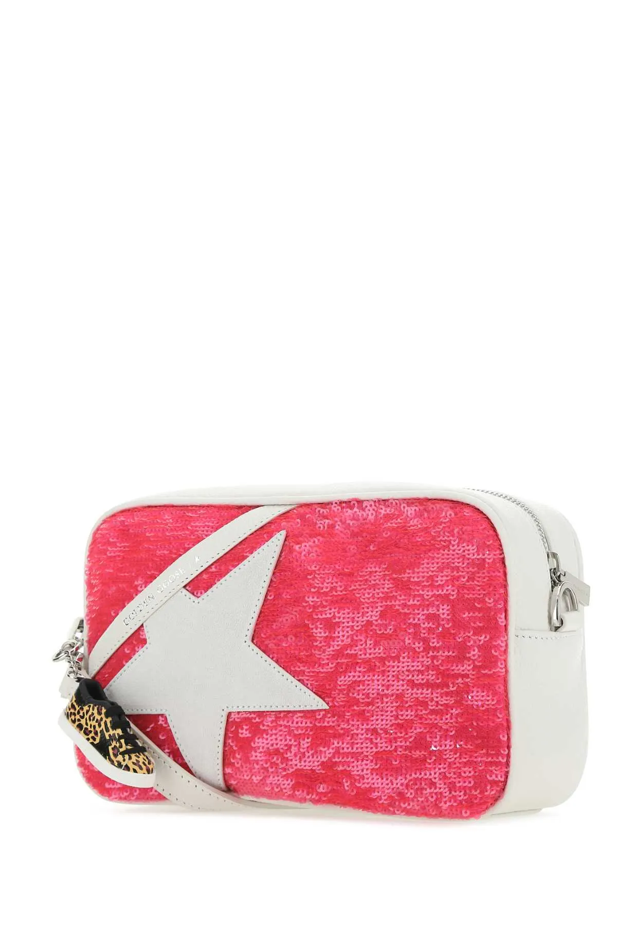 Golden Goose Deluxe Brand Star Sequinned Zipped Crossbody Bag