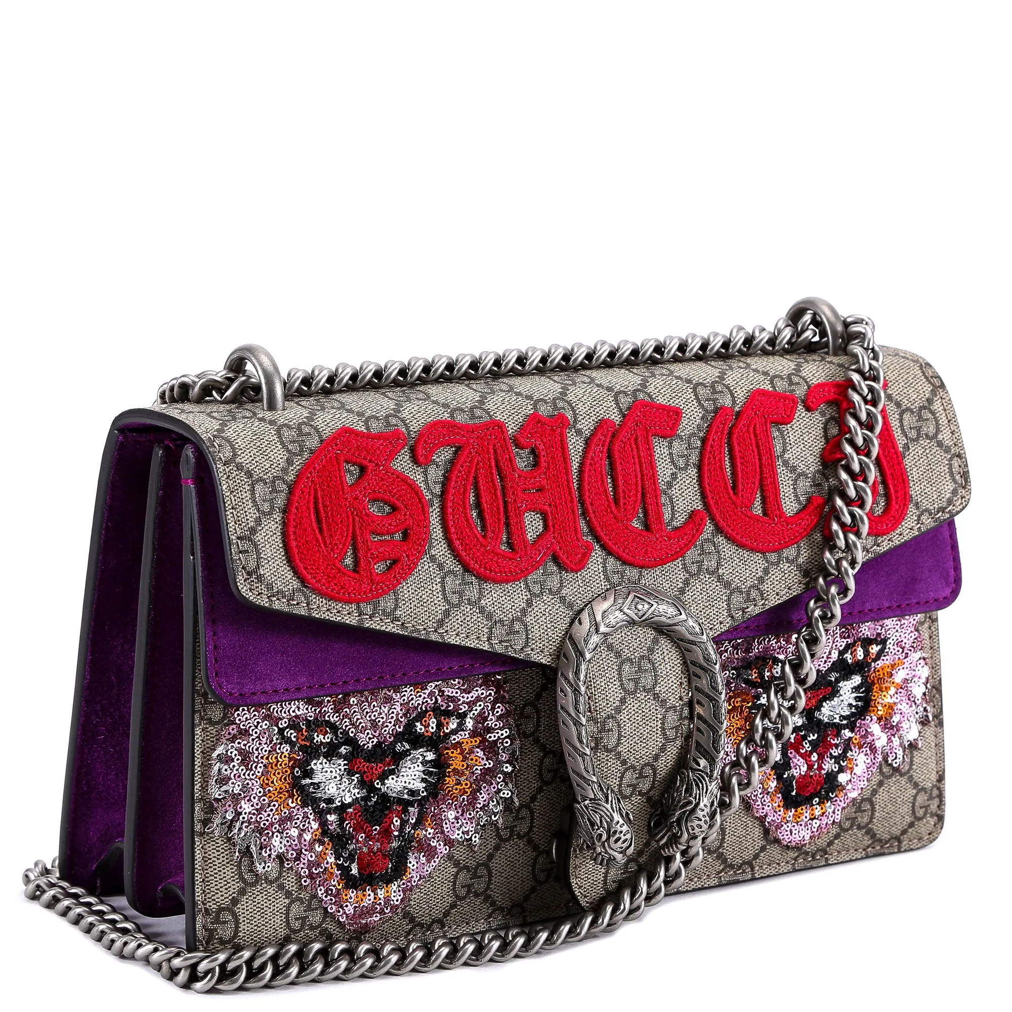 Gucci Dionysus GG Supreme Chain Strap Shoulder Bag