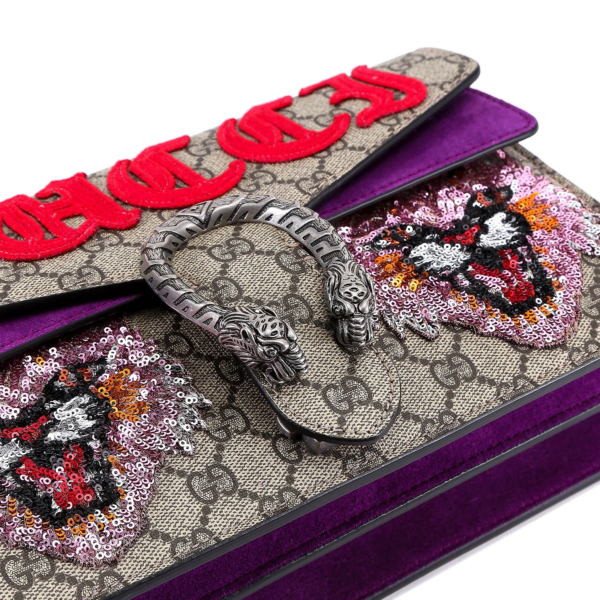 Gucci Dionysus GG Supreme Chain Strap Shoulder Bag