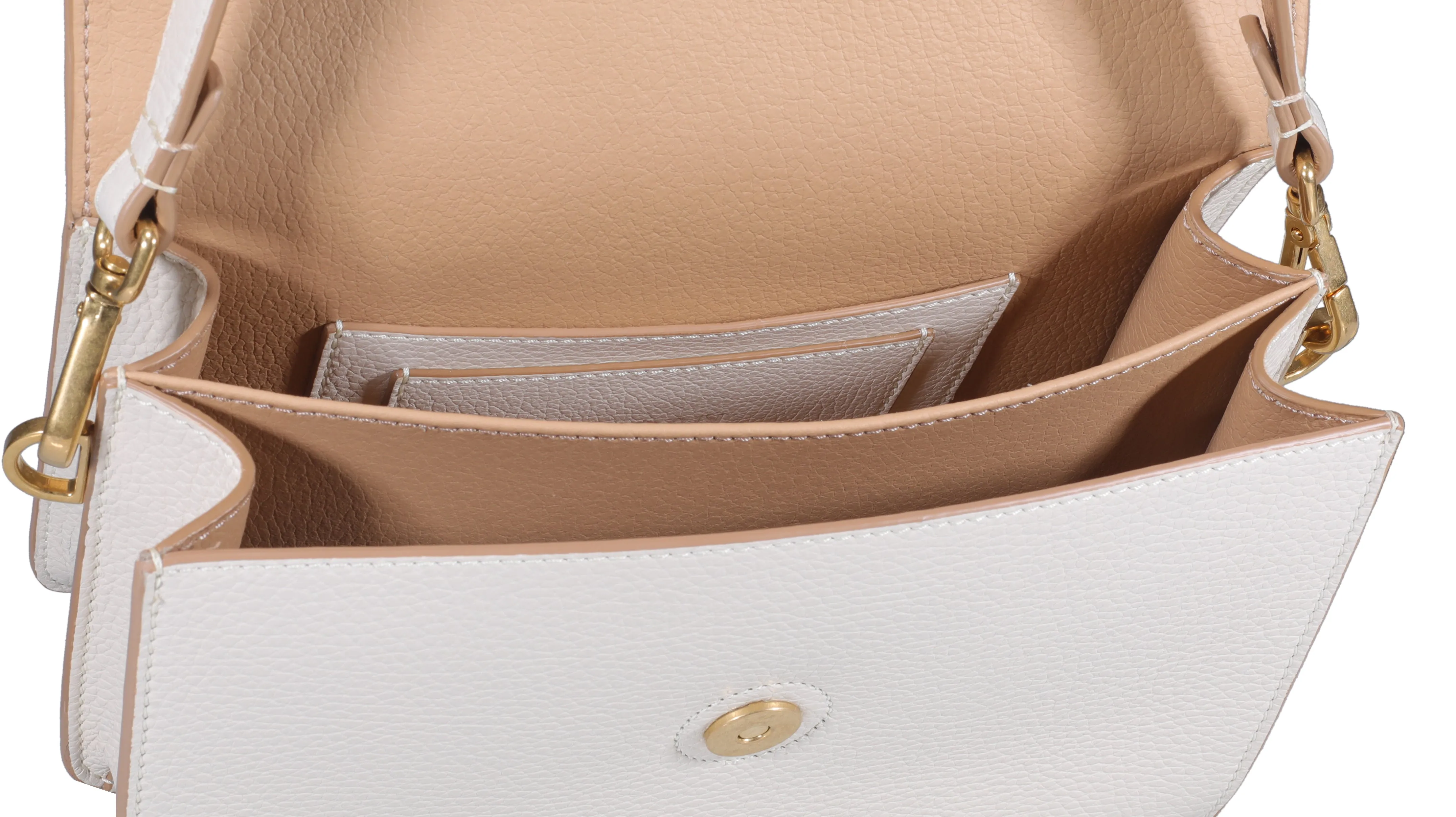 Hogan H-Bag Foldover Logo Detailed Crossbody Bag