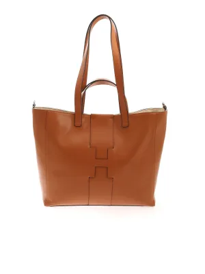 Hogan Logo Stamped Large Shopping Bag