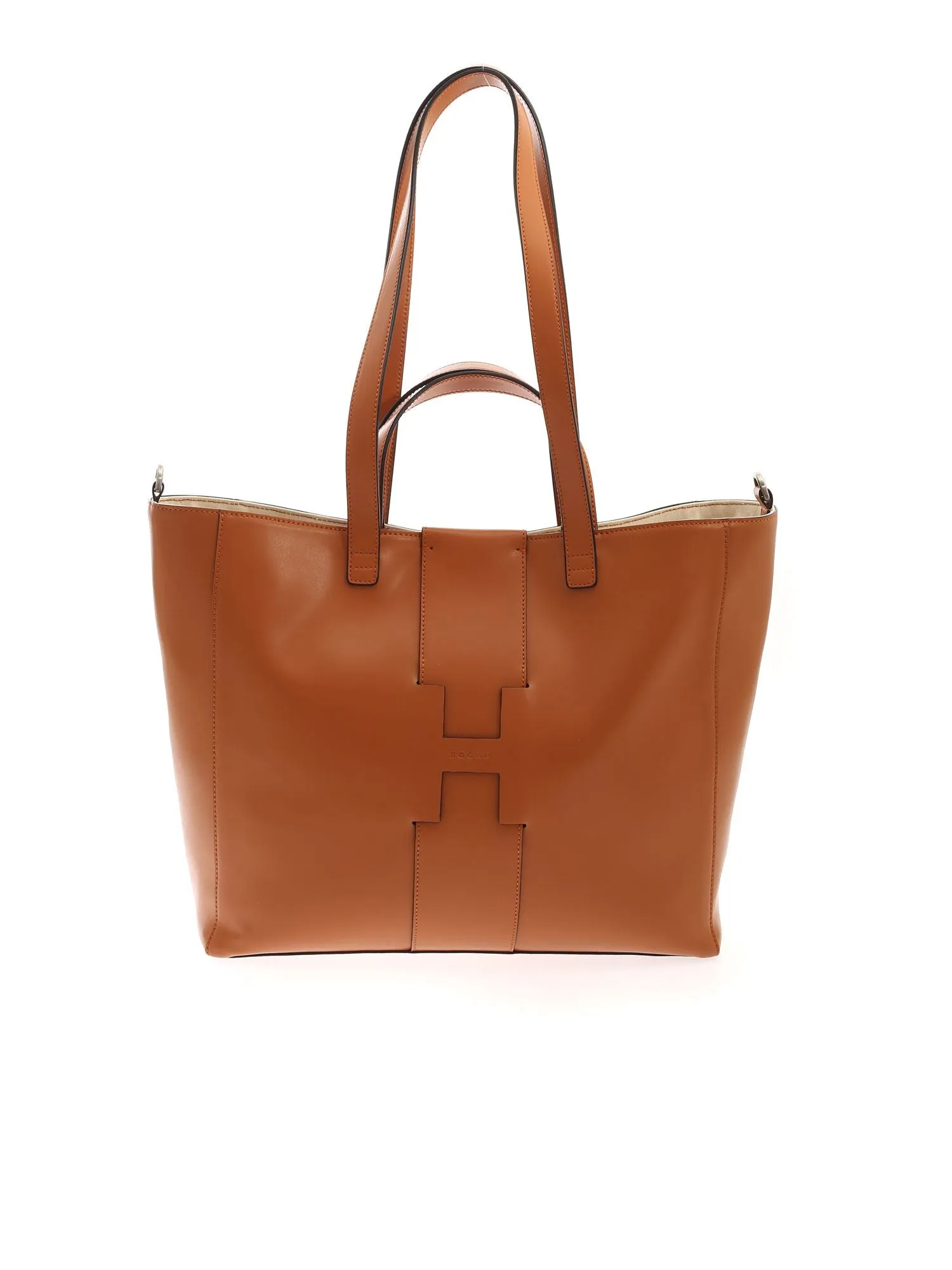 Hogan Logo Stamped Large Shopping Bag
