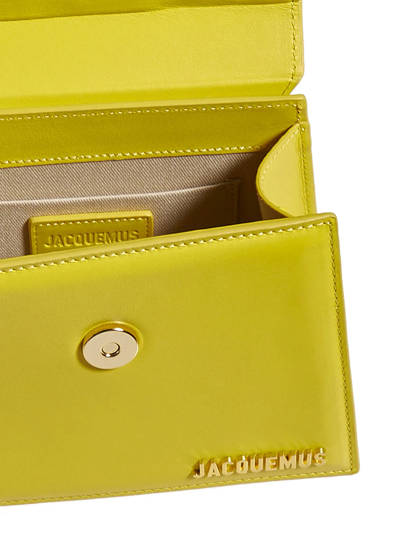 Jacquemus Le Chiquito Noeud Logo Lettering Tote Bag