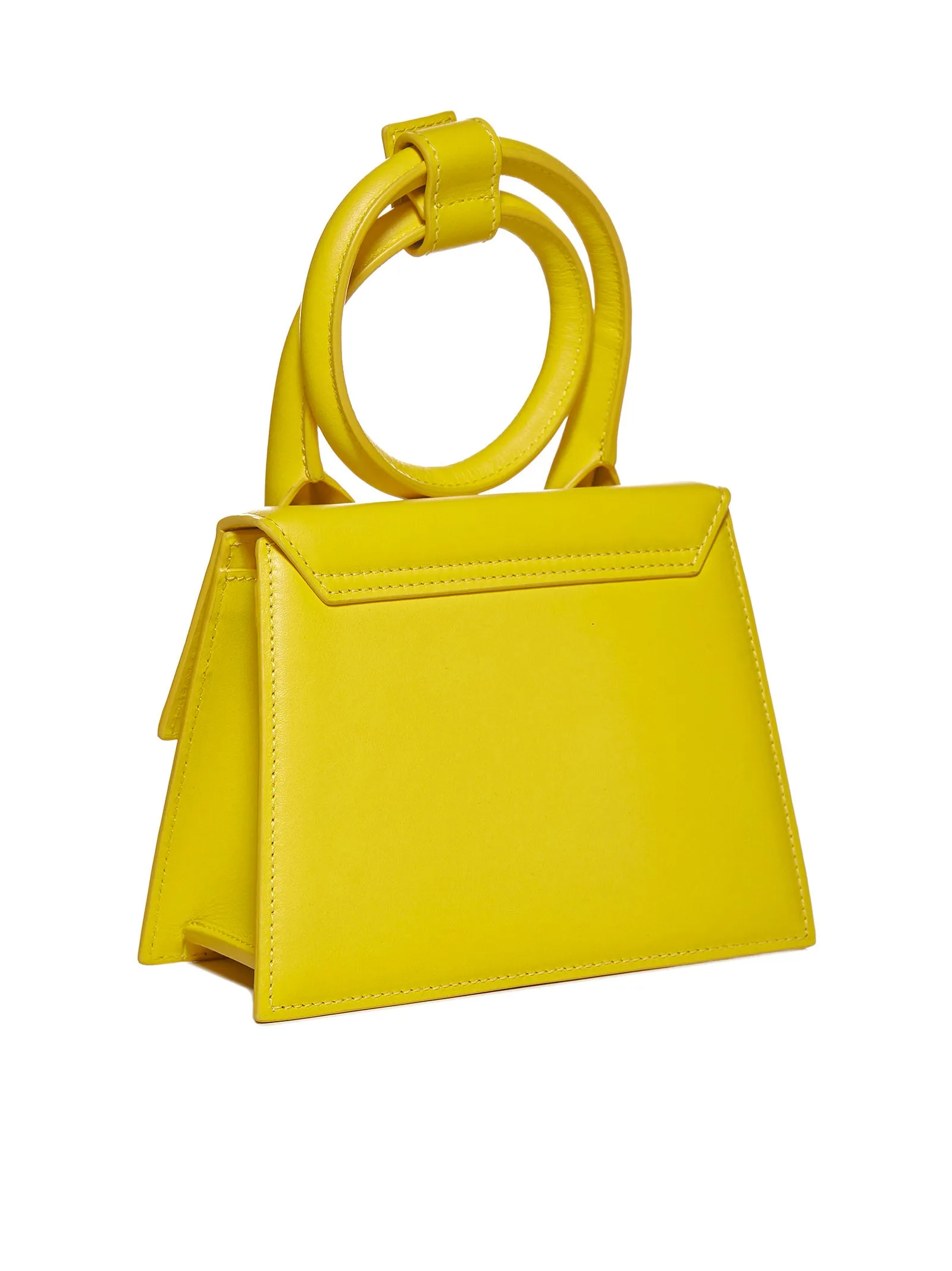 Jacquemus Le Chiquito Noeud Logo Lettering Tote Bag