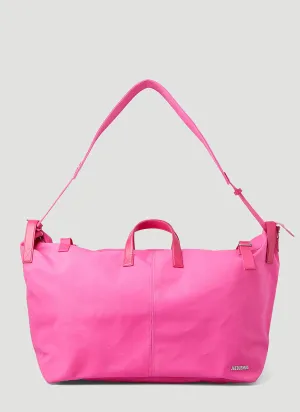 Jacquemus Logo Lettering Weekender Bag
