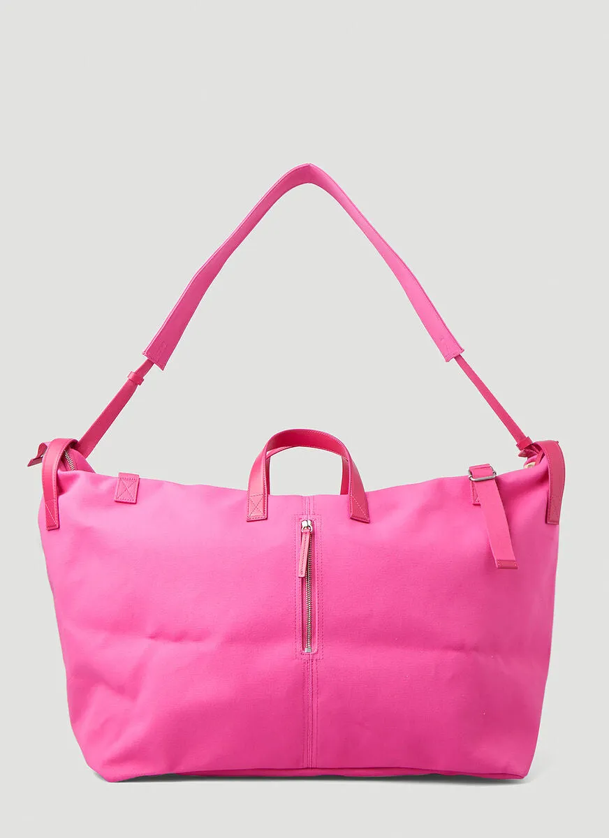 Jacquemus Logo Lettering Weekender Bag