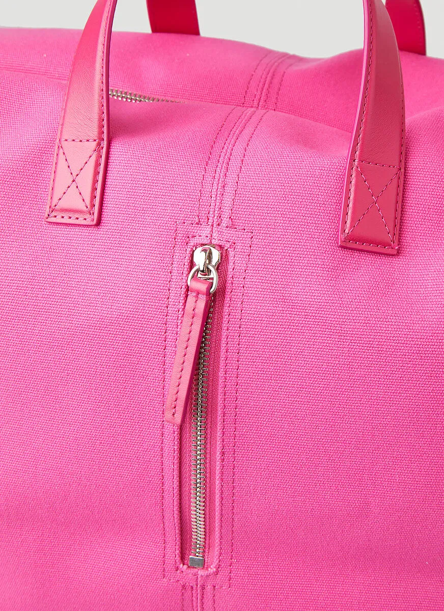 Jacquemus Logo Lettering Weekender Bag