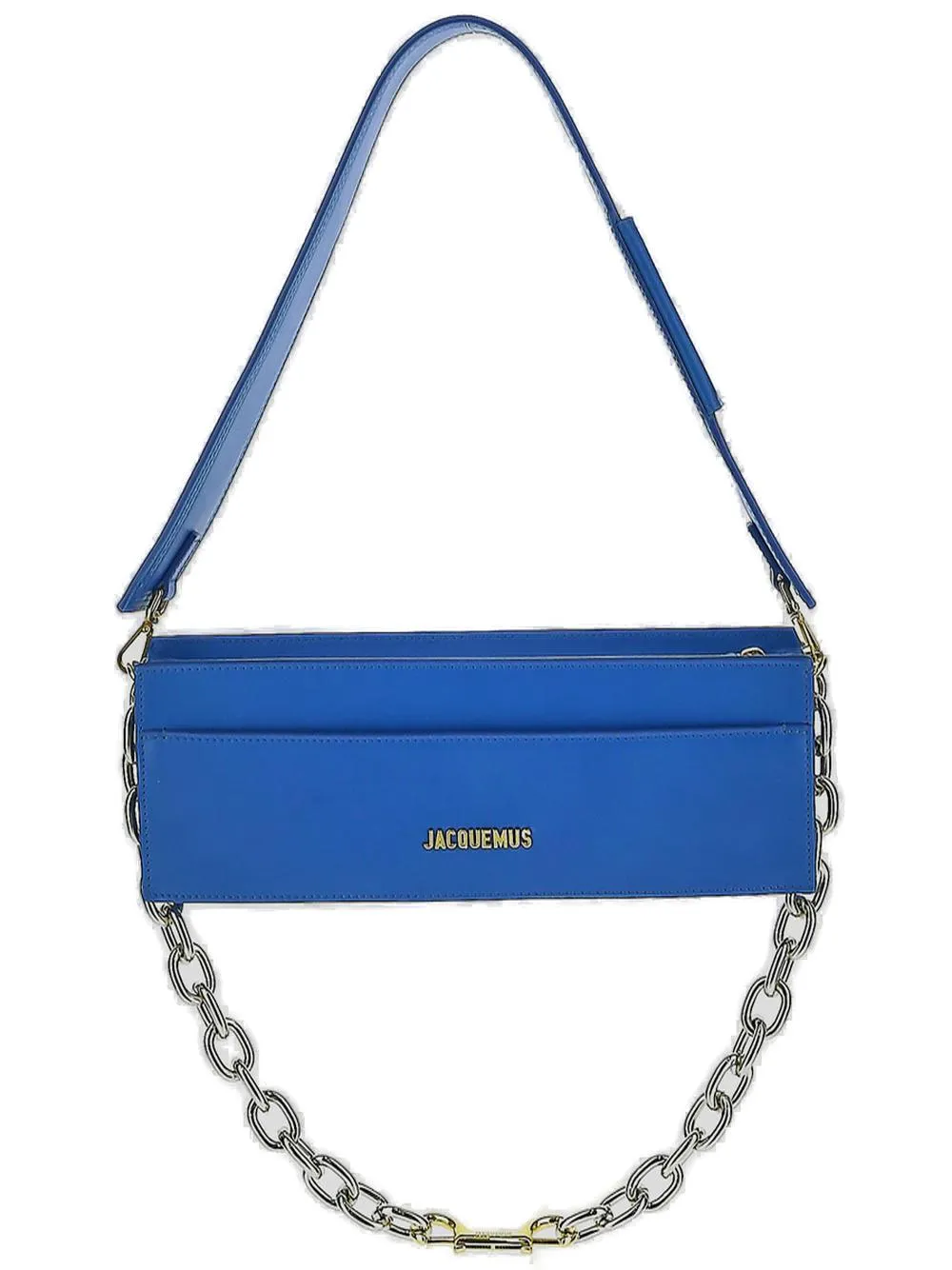 Jacquemus Logo Plaque Chained Shoulder Bag