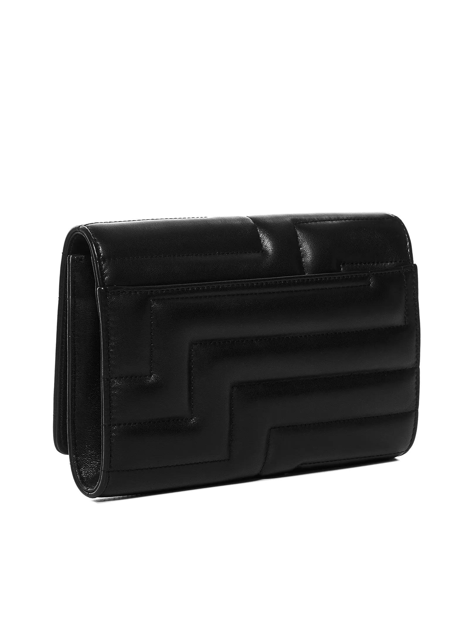 Jimmy Choo Logo Plaque Chained Shoulder Bag