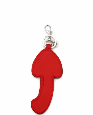 JW Anderson Logo Debossed Mushroom Keyring
