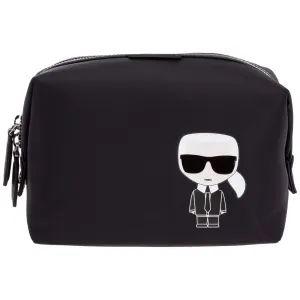 Karl Lagerfeld K/Ikonik Logo Print Travel Case