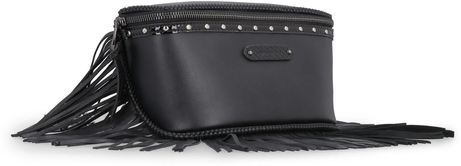 Longchamp  Amazone Rock Leather Shoulder Bag