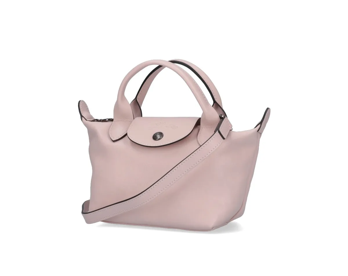Longchamp Le Pliage Cuir Mini Tote Bag
