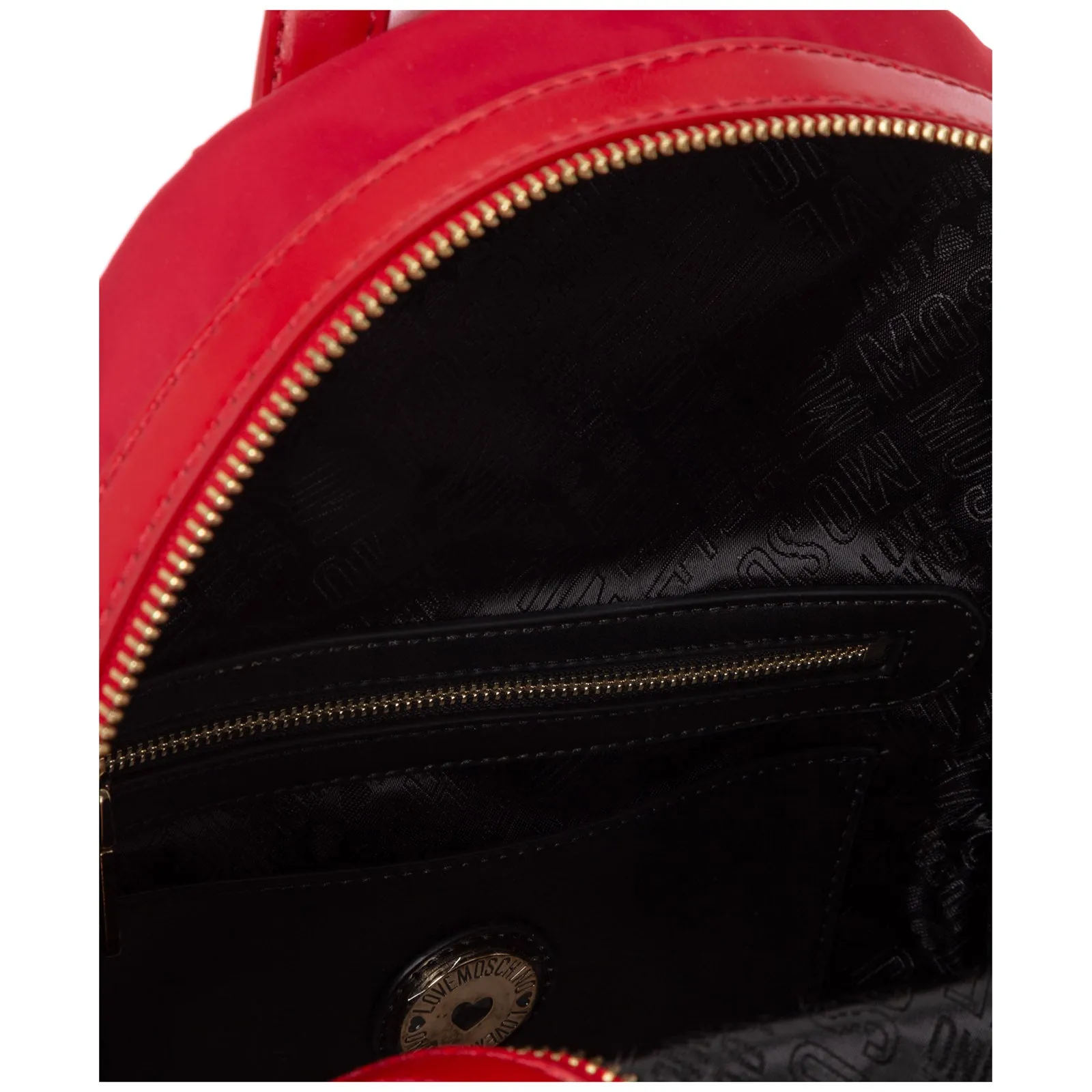 Love Moschino Heart Logo Zip Around Backpack