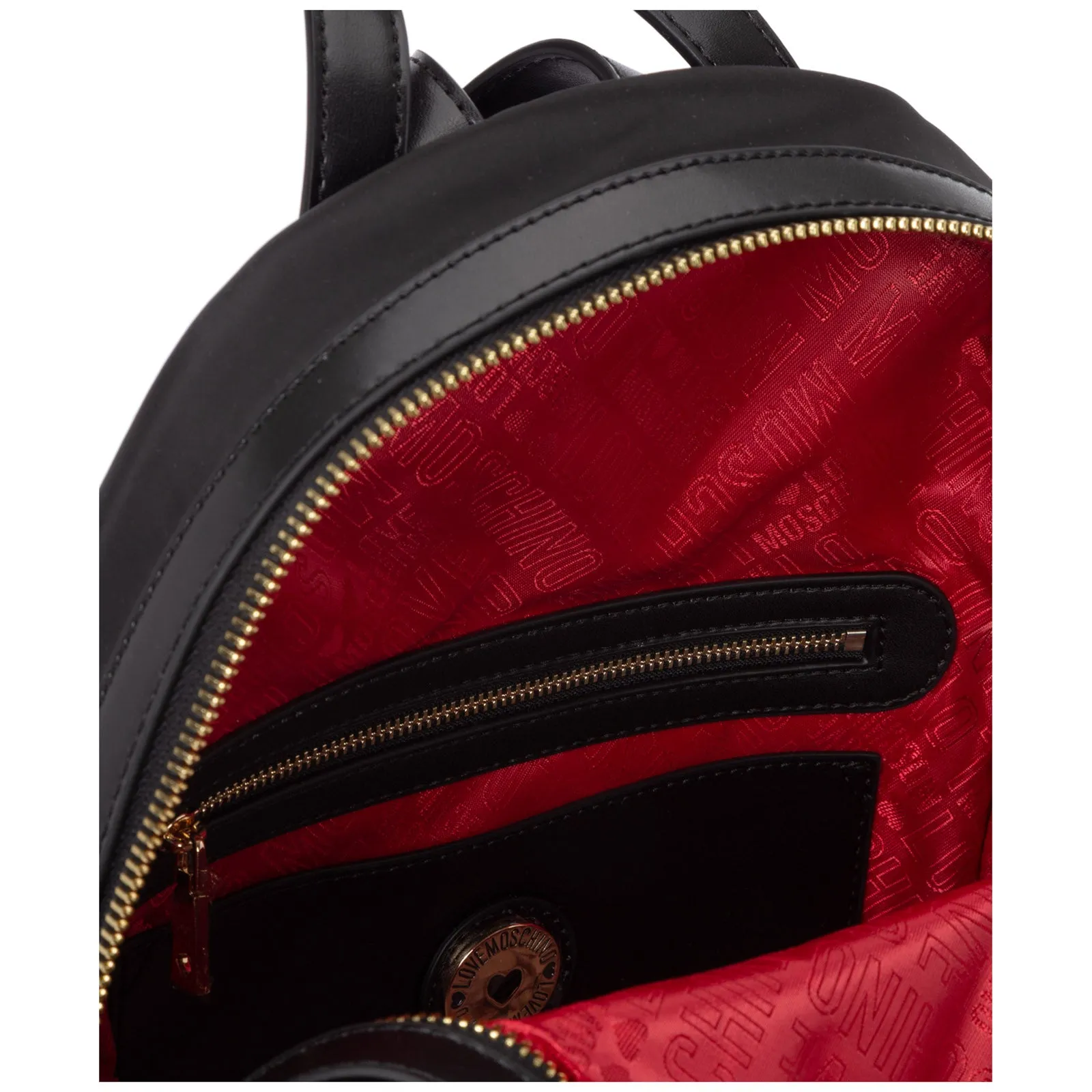 Love Moschino Heart Logo Zip Around Backpack