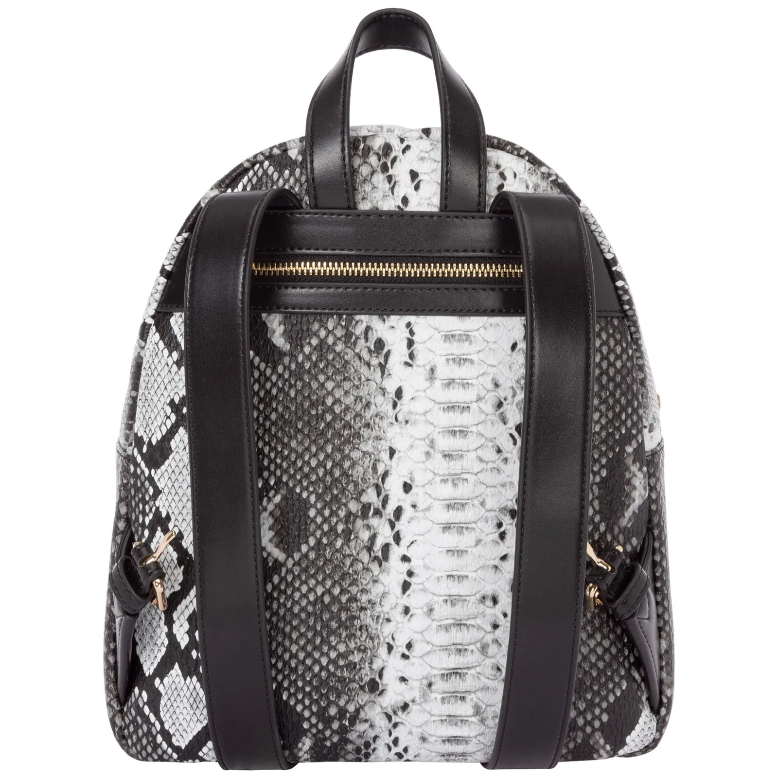 Love Moschino Logo Printed Zipped Backpack