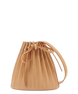 Mansur Gavriel Drawstring Pleated Mini Bucket Bag