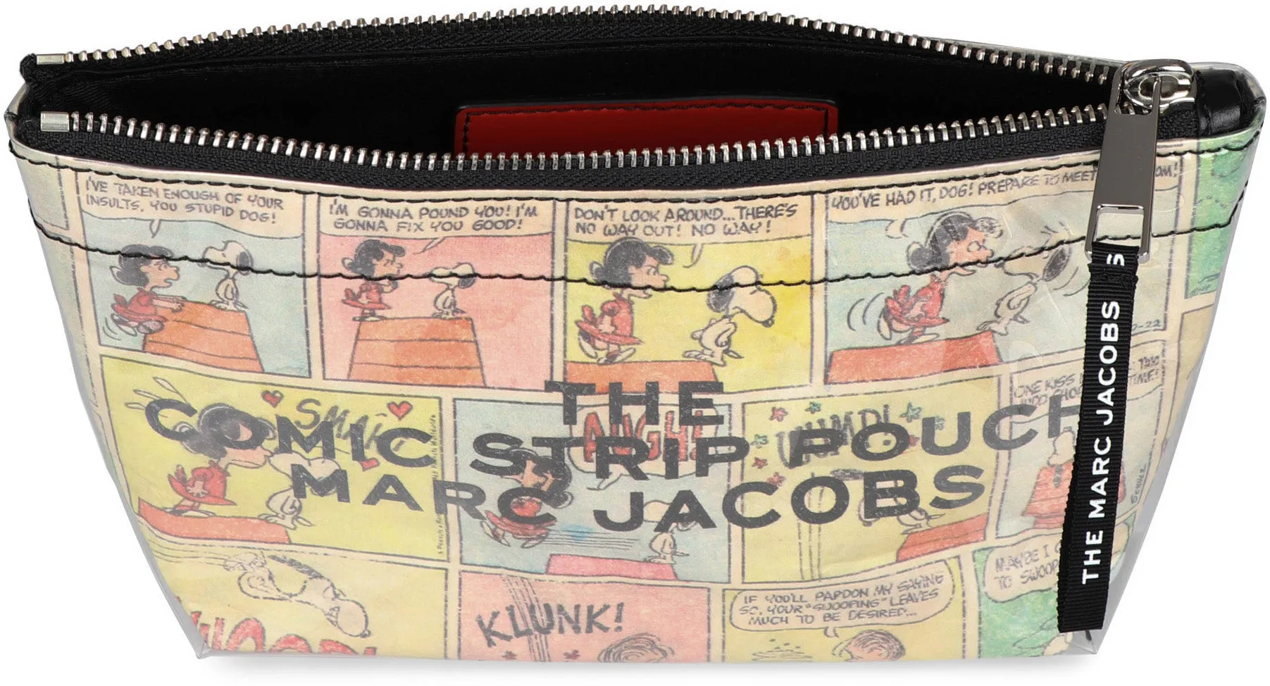 Marc Jacobs X Peanuts Comic Zipped Clutch Bag