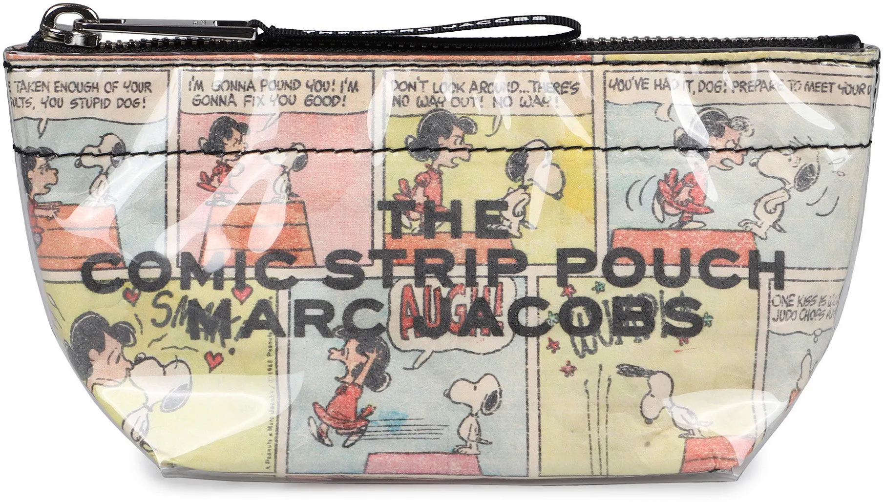 Marc Jacobs X Peanuts Logo Print Pouch