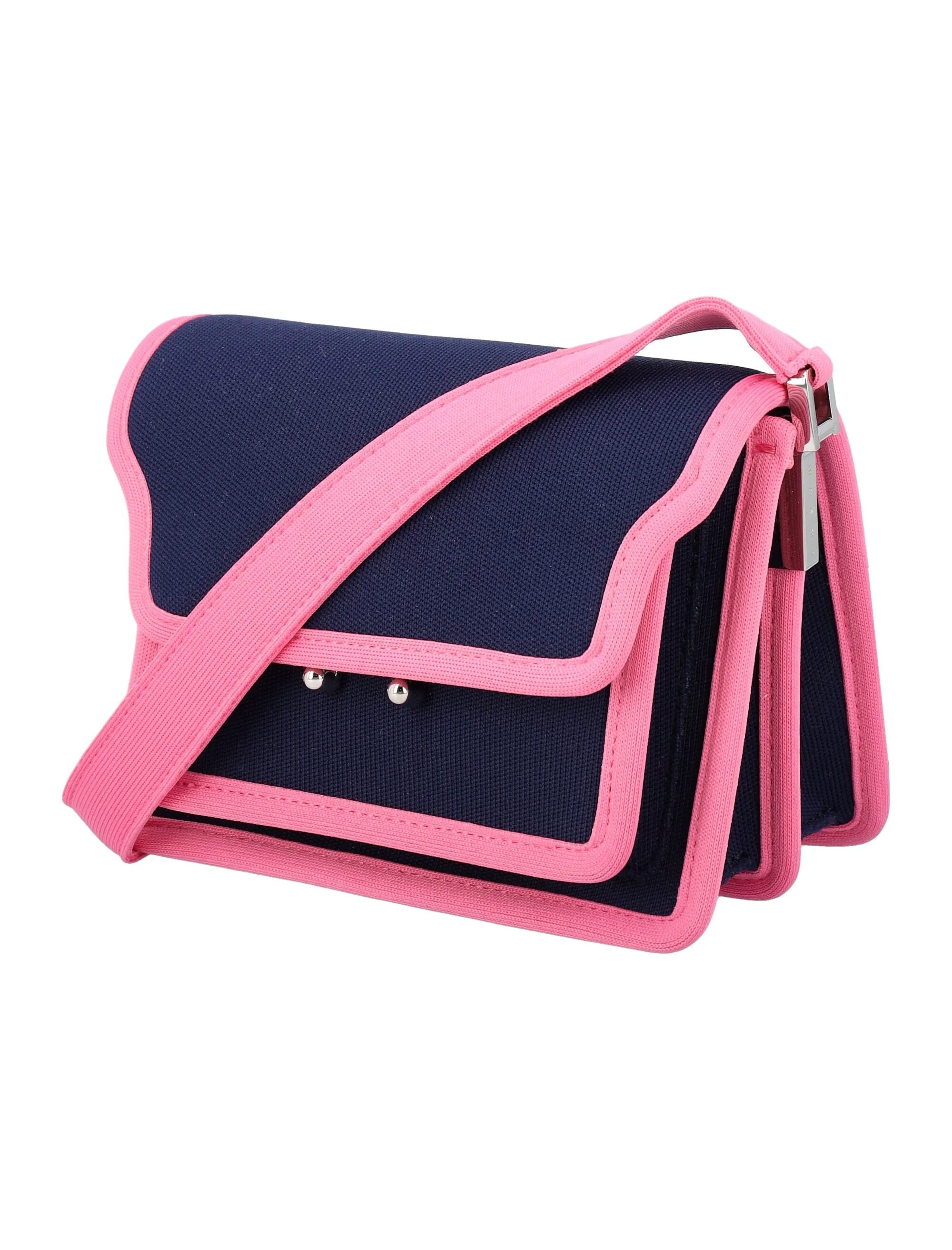 Marni Foldover Trunk Knit Mini Shoulder Bag
