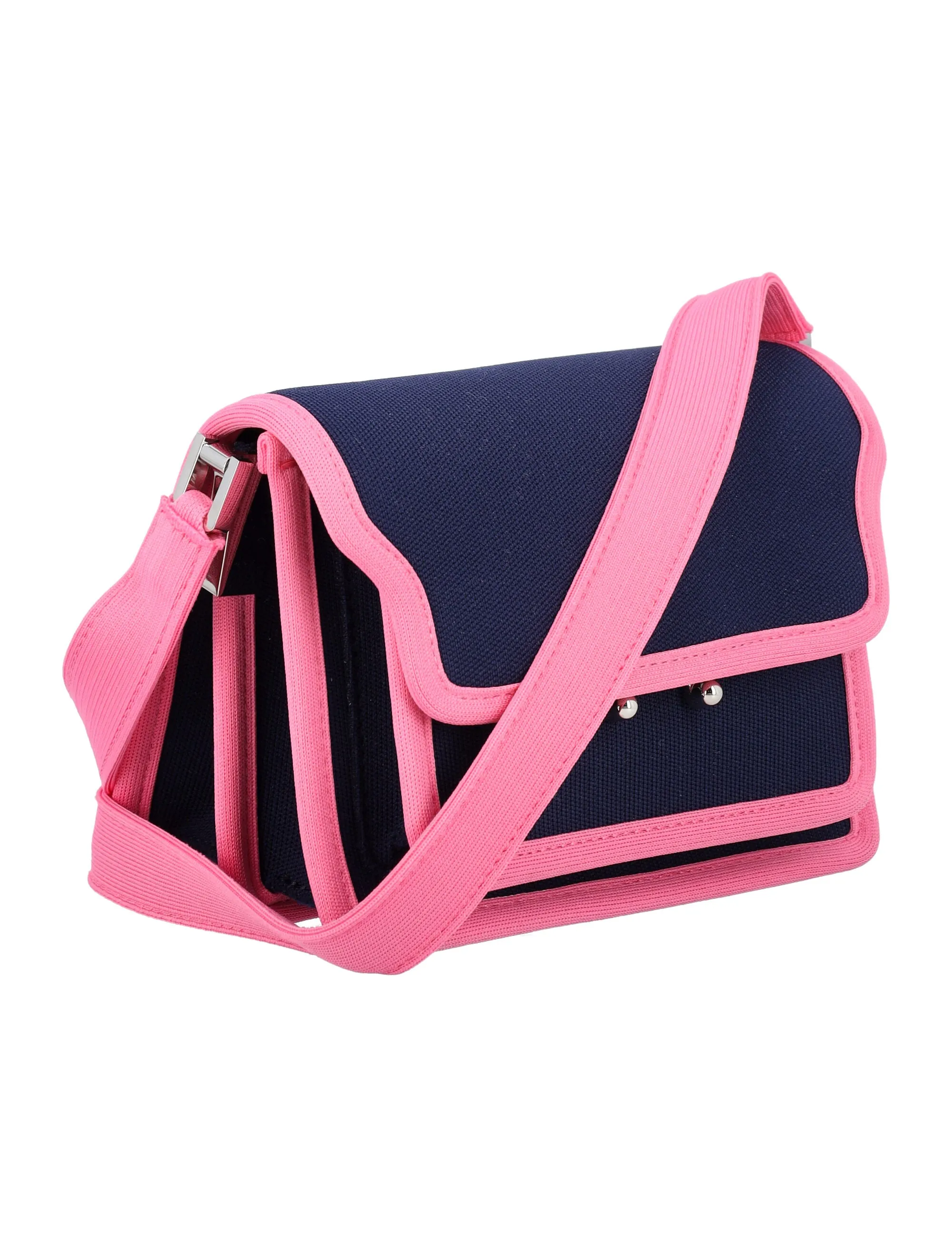Marni Foldover Trunk Knit Mini Shoulder Bag
