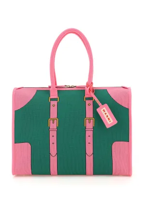 Marni Jacquard Travel Bag