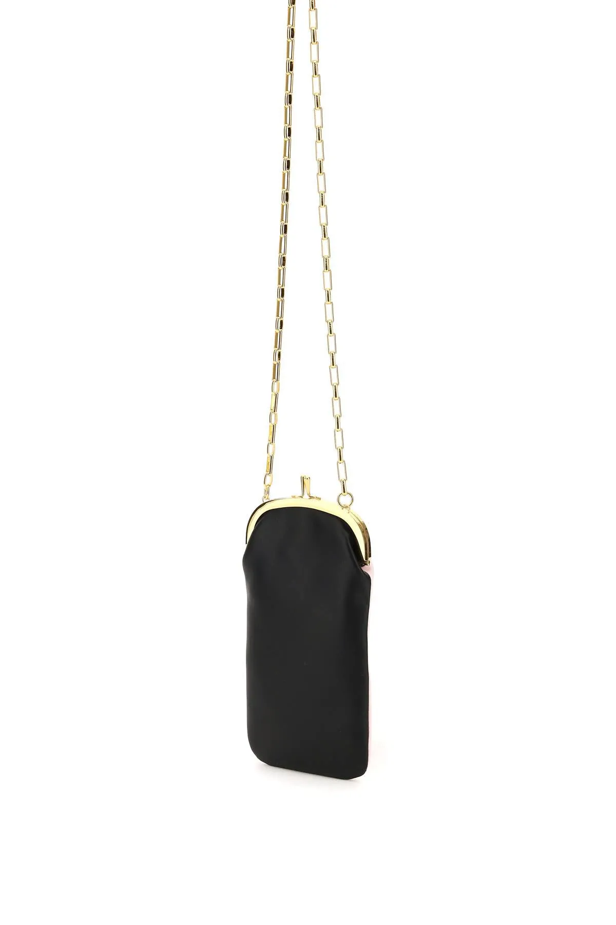 Marni Logo Printed Chained Crossbody Bag
