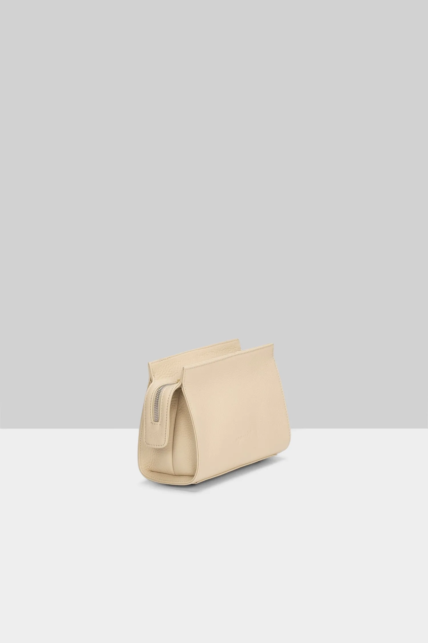 Marsll Curvina Logo Embossed Clutch Bag