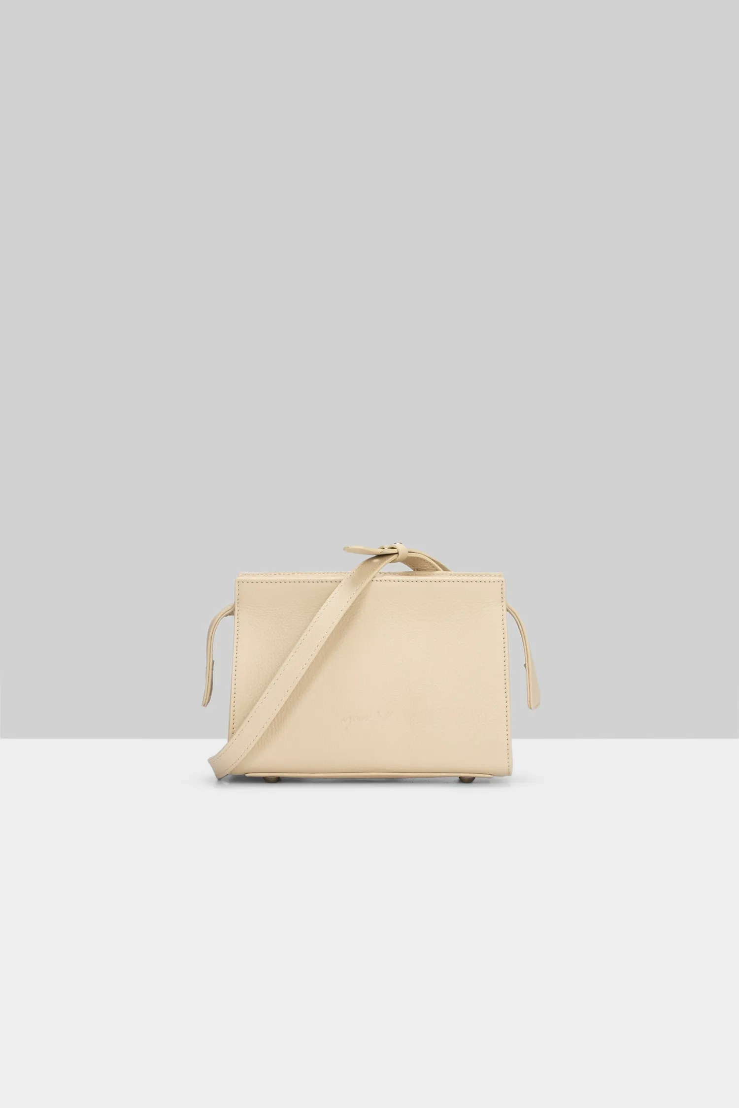 Marsll Curvina Logo Embossed Clutch Bag