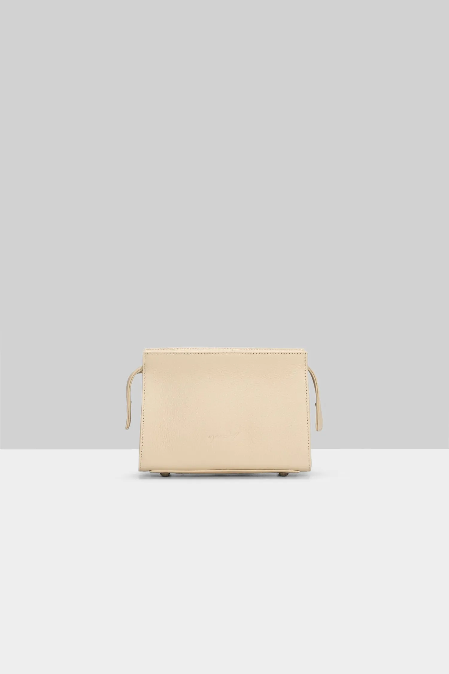 Marsll Curvina Logo Embossed Clutch Bag