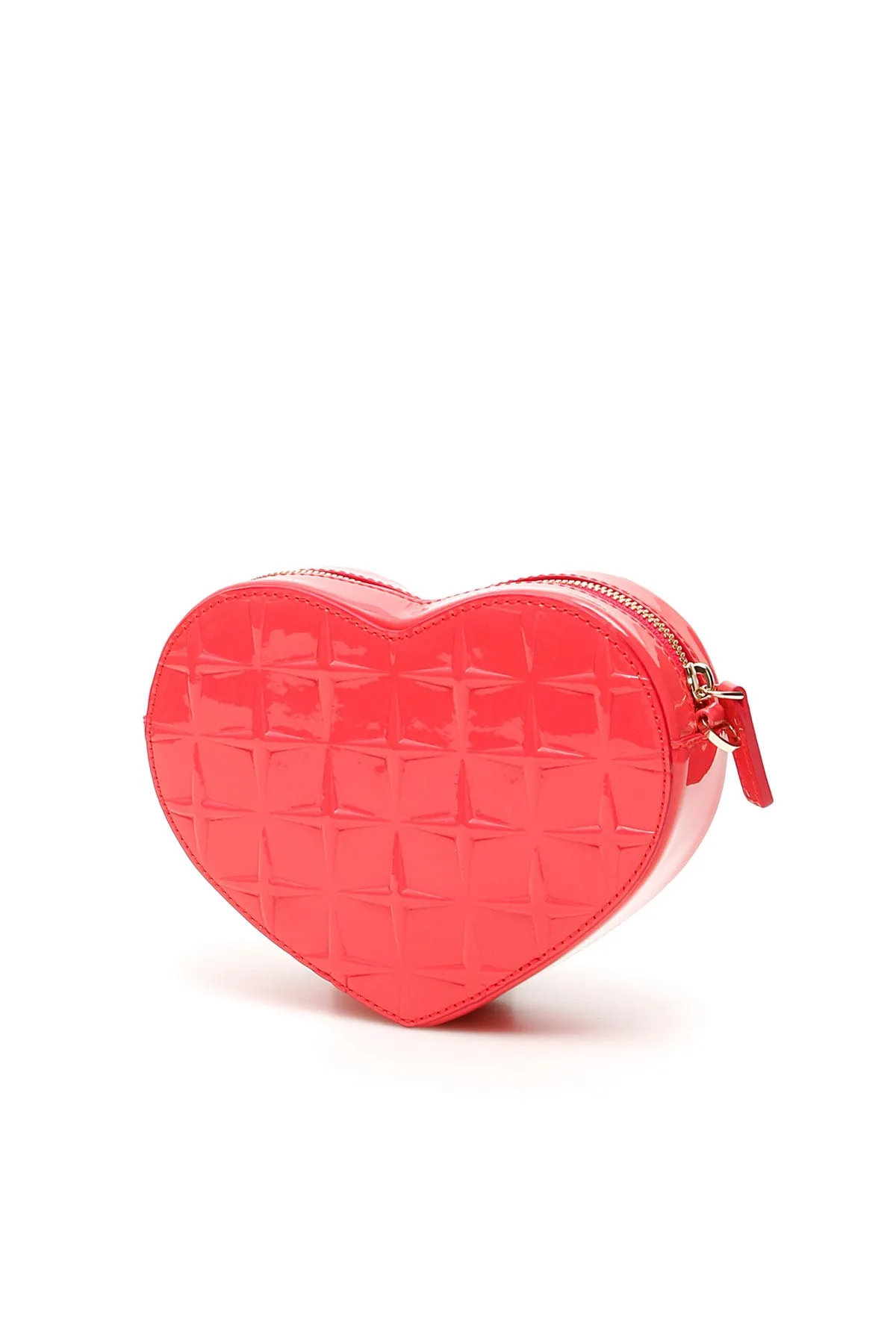 MCM Heart Embossed Crossbody Bag