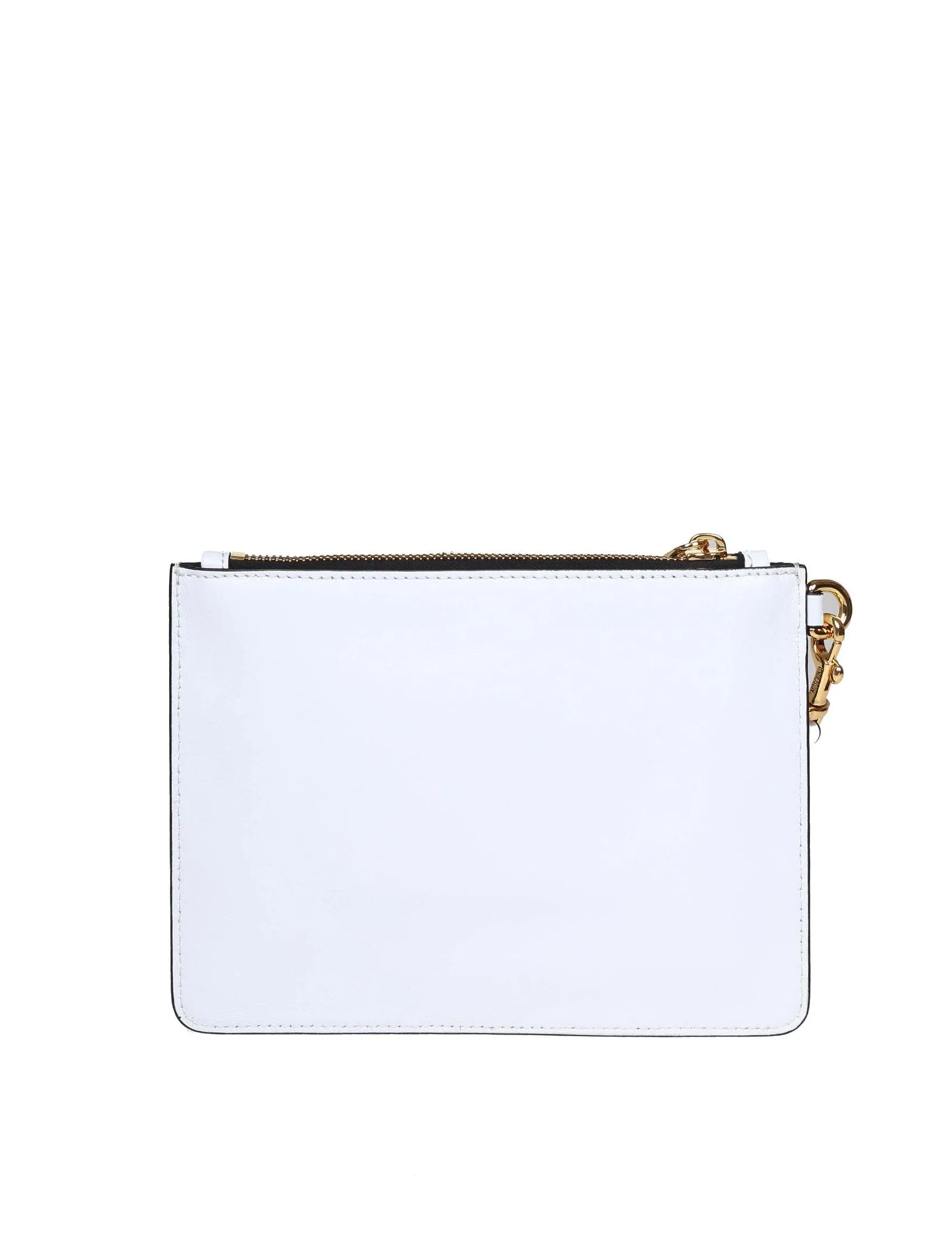 Moschino Lettering Logo Clutch Bag