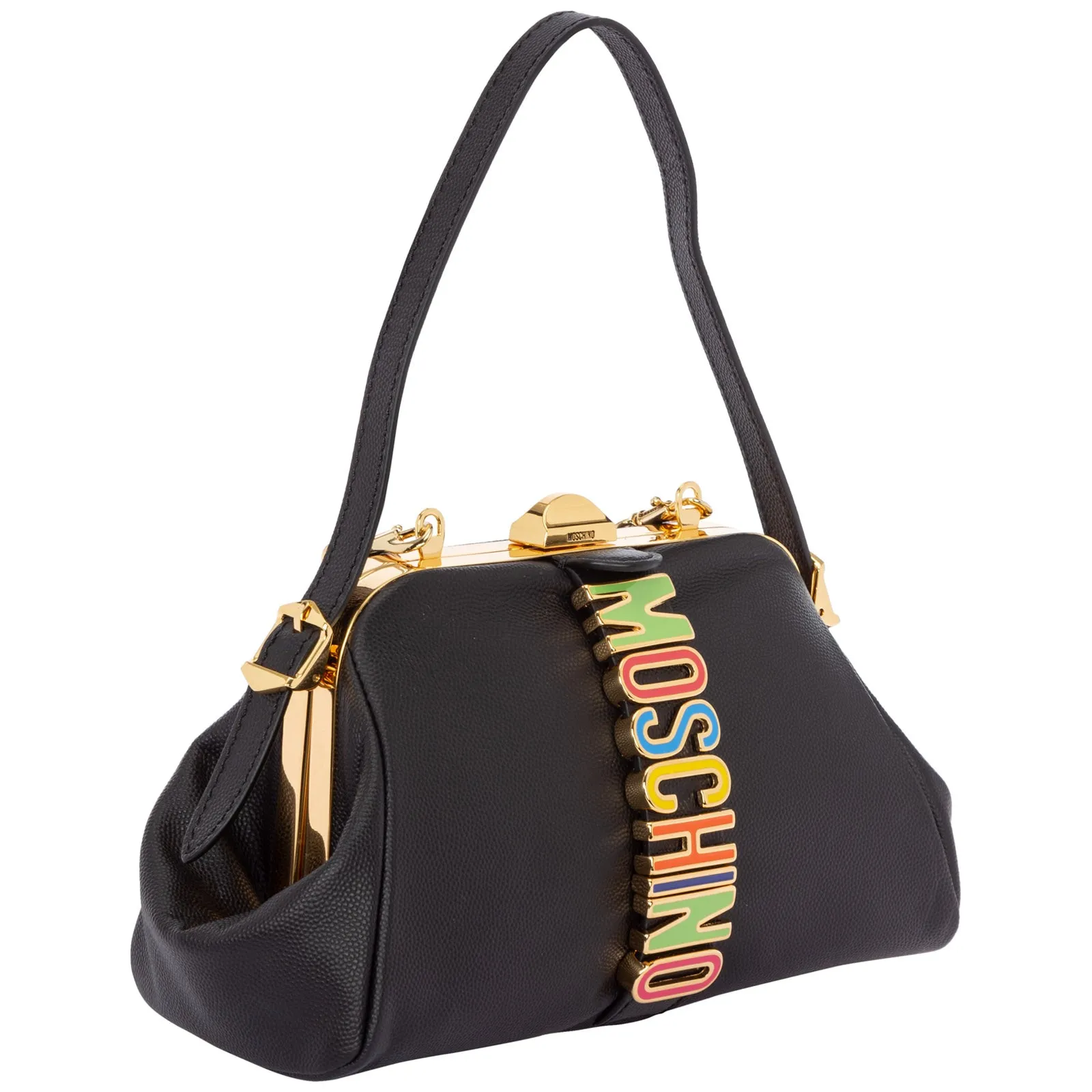 Moschino Logo Lettering Hand Bag