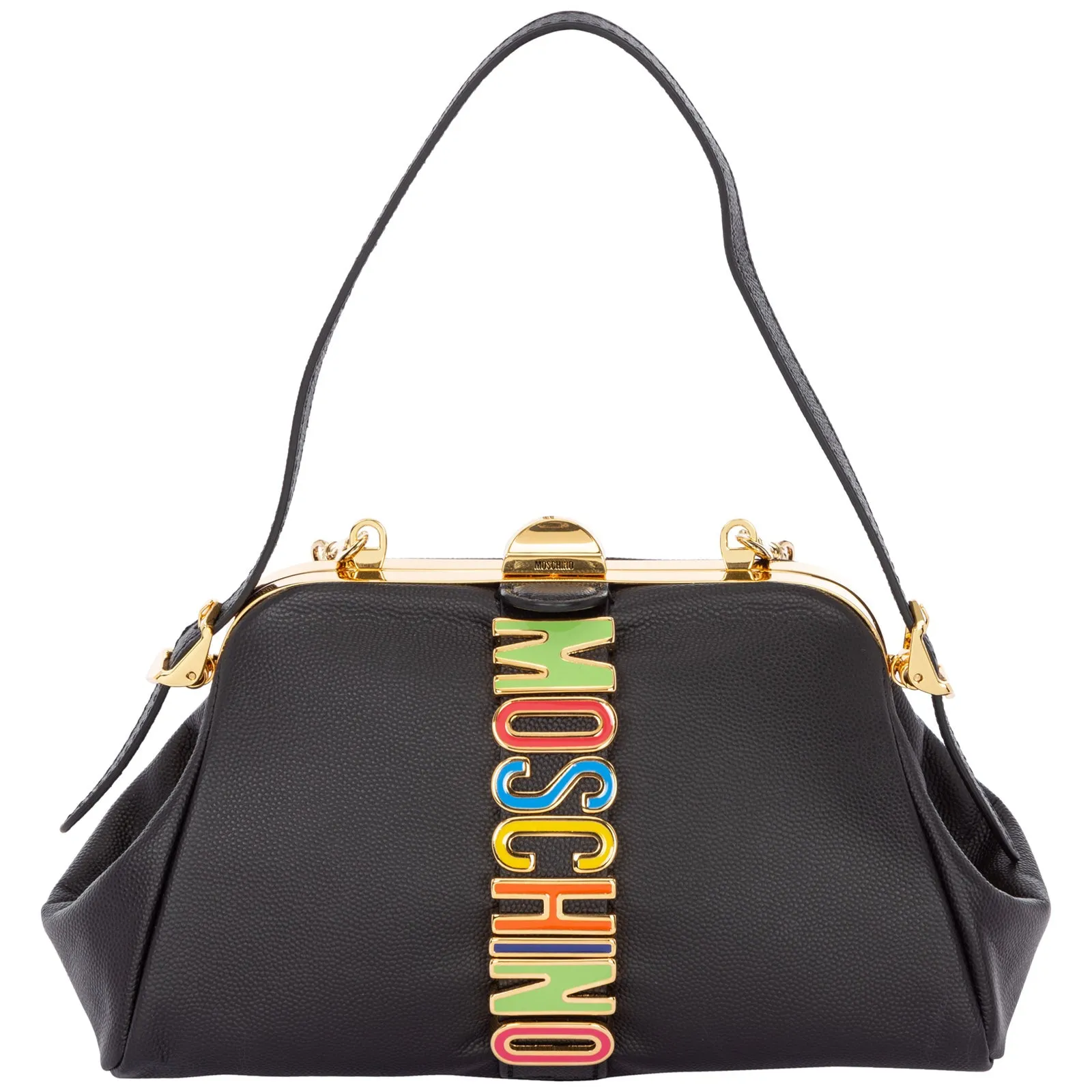Moschino Logo Lettering Hand Bag
