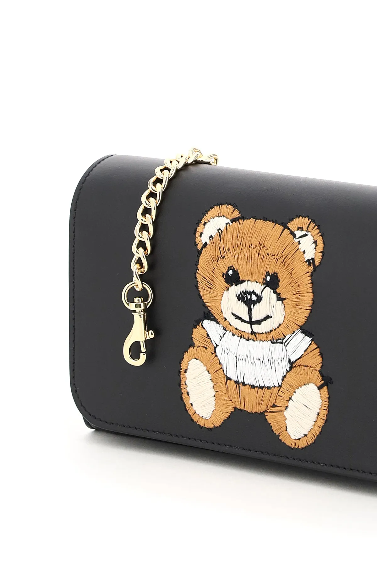 Moschino Teddy Bear Mini Chain Clutch Bag