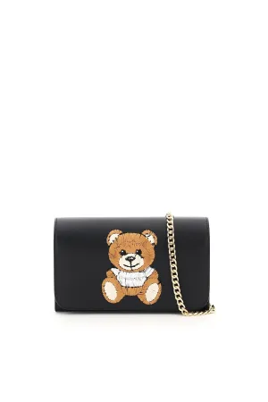 Moschino Teddy Bear Mini Chain Clutch Bag