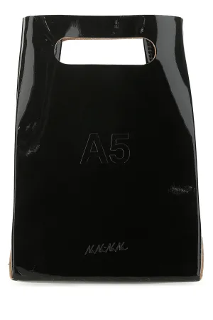 Nana-nana A5 Logo Embossed Shoulder Bag