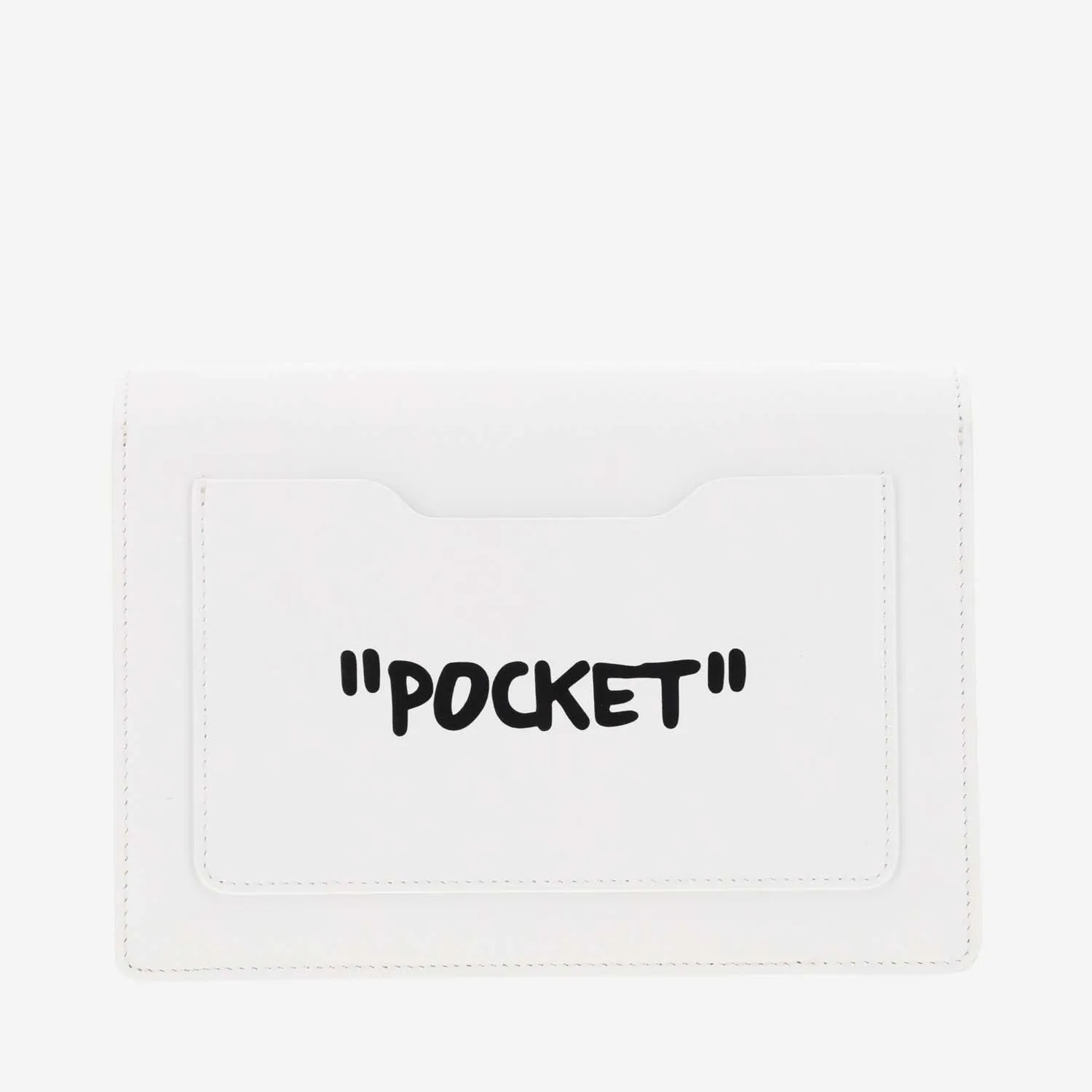 Off-White Jitney Logo Plaque Crossbody Bag