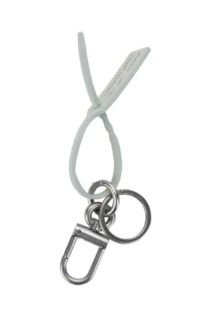 Off-White Luggage Tag Clip Fastened Keyring