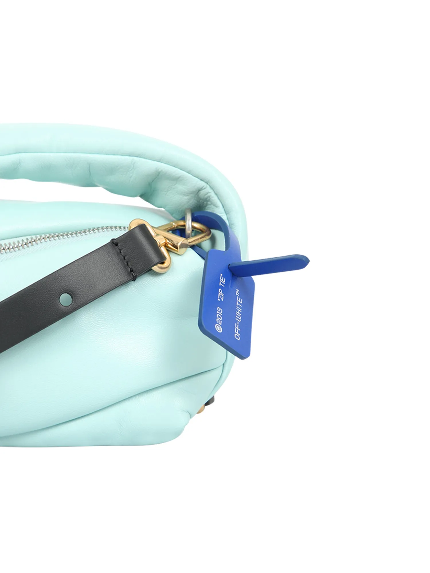 Off-White Pump Pouch Zip-Up Toe Bag