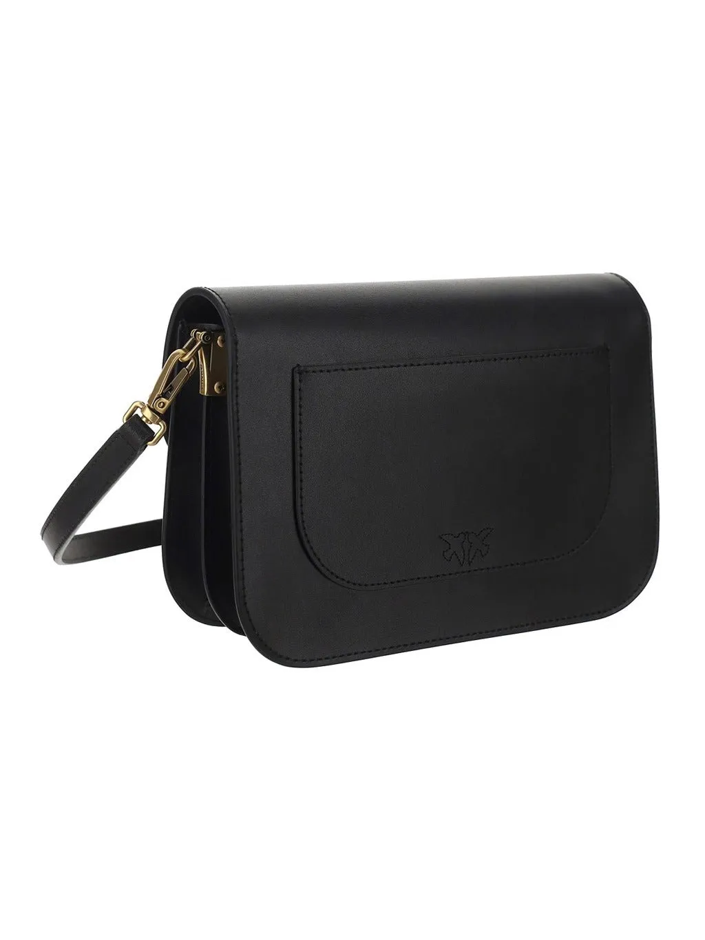 Pinko Love Bird Buckle Crossbody Bag