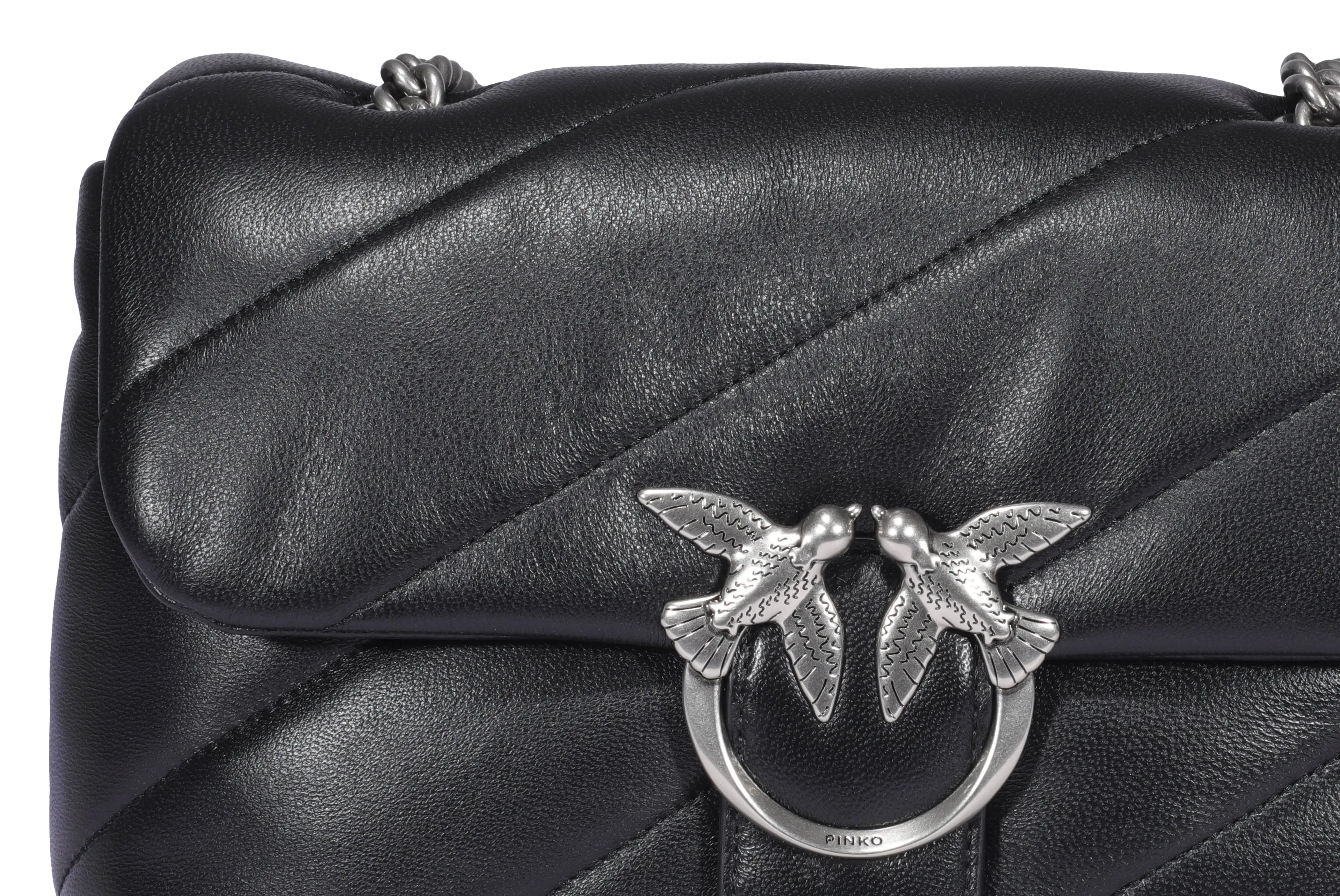 Pinko Love Classic Puff Quilted Shoulder Bag